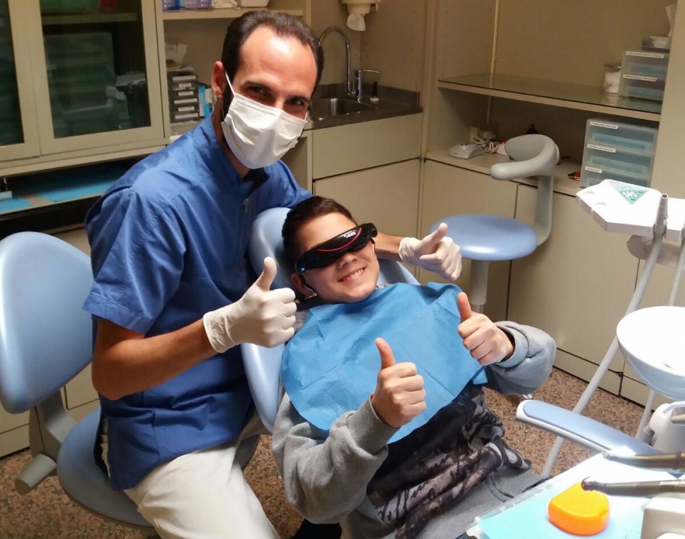 Seduti dal dentista a vedere un film...ora si può!